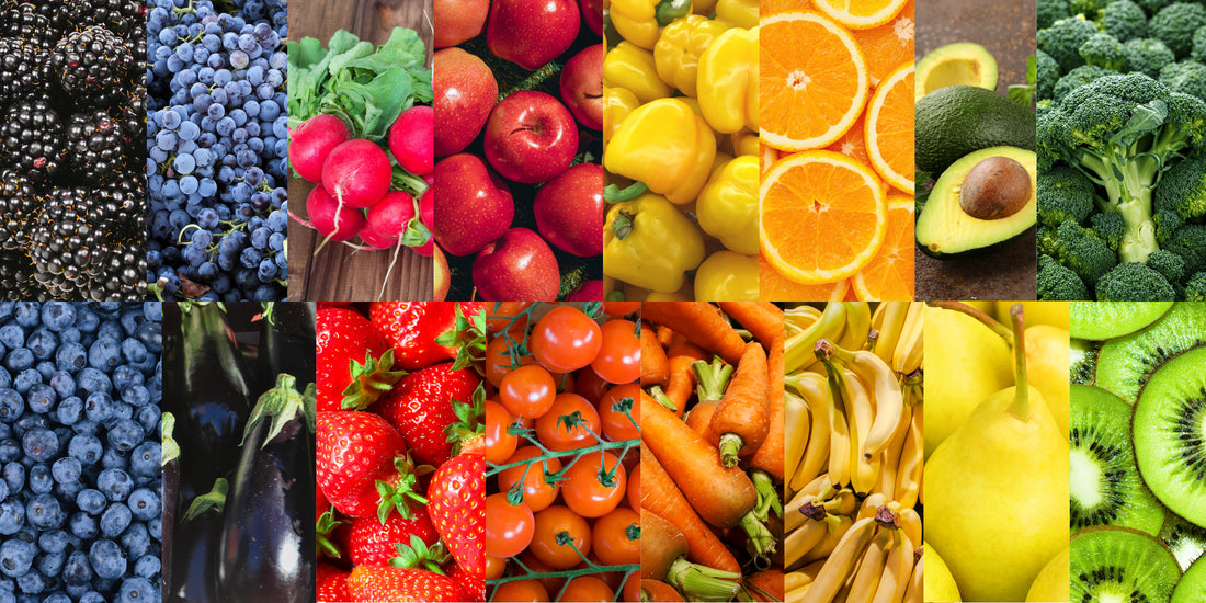 Colorful Foods, Cellular Health and Achieving Healthy Aging